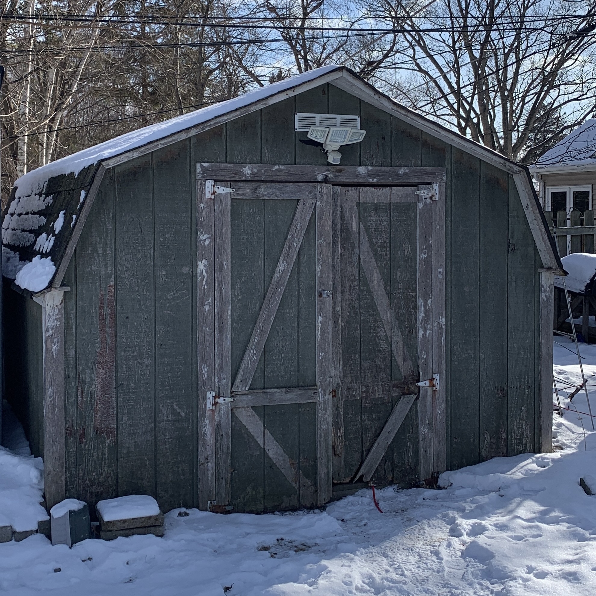 The real Ham Shed.